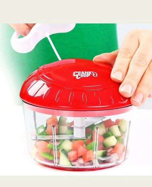 Crank Chop Food Manual Chopper Chop Mince And Puree