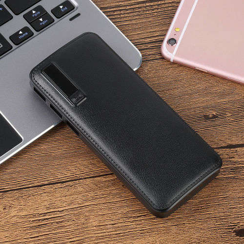 LED Power Bank External 3 USB