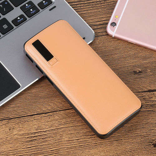 LED Power Bank External 3 USB