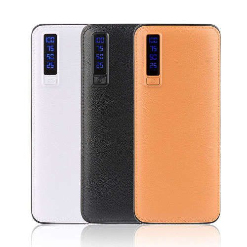 LED Power Bank External 3 USB