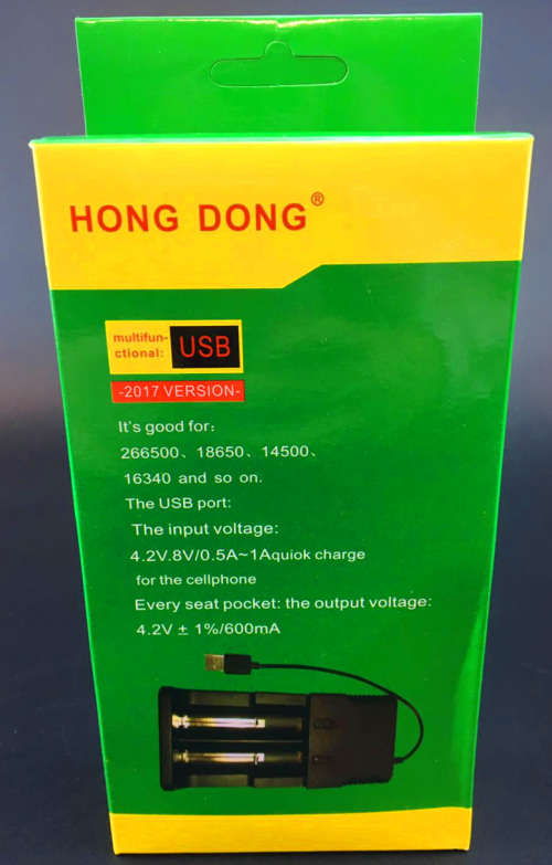 Battery Multi-Function Charger 18650,14500,266500,16340