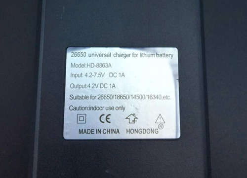Battery Multi-Function Charger 18650,14500,266500,16340