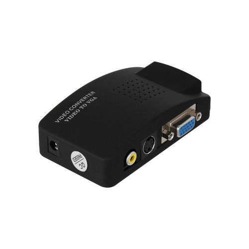 HDTV Video Converter AV to VGA Adapter RCA Composite For PC Monitor Notebook