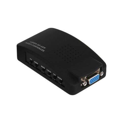 HDTV Video Converter AV to VGA Adapter RCA Composite For PC Monitor Notebook