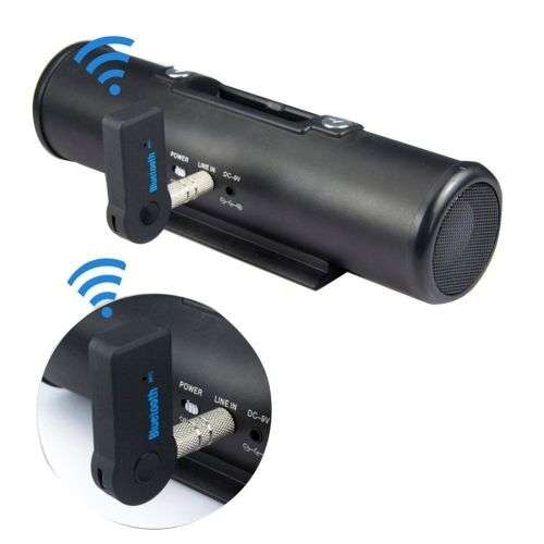 3.5mm Wireless Bluetooth Adapter Music Receiver Car Microphone
