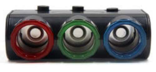 3 Way Car Cigarette Lighter Socket Splitter Charger Power + USB Adapter 120W