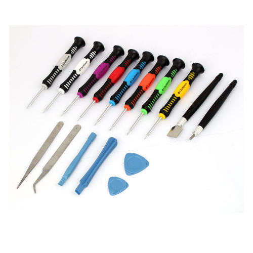 16 in 1 Kit Screwdriver Tweezer Set Versatile Repair Tools for PC PDA Phone
