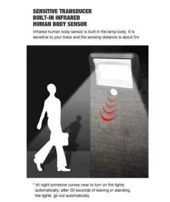 COB 100LED Solar Light Motion Sensor Waterproof Outdoor Path Night Lighting Lamp