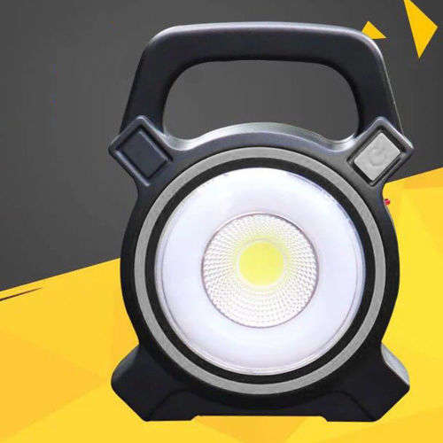 Lumen Rechargeable COB LED Solar Work Light Outdoor Camping Handheld Lamp