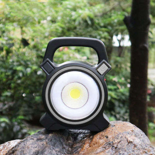 Lumen Rechargeable COB LED Solar Work Light Outdoor Camping Handheld Lamp
