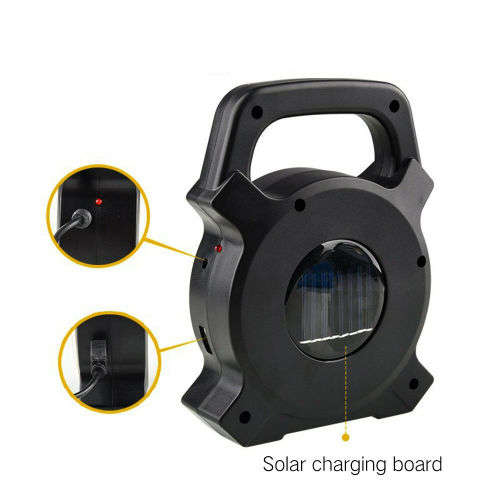 Lumen Rechargeable COB LED Solar Work Light Outdoor Camping Handheld Lamp