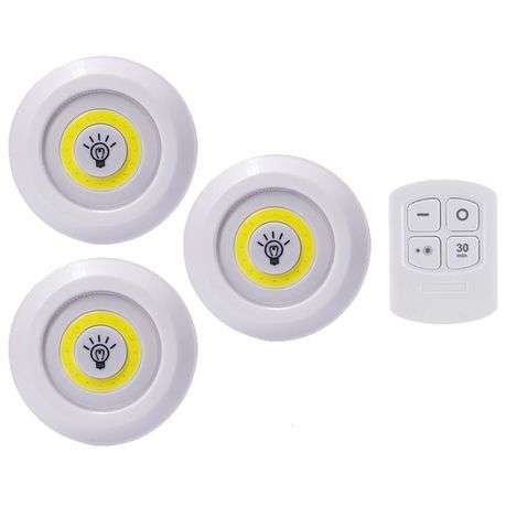 Remote Controlled - LED Lighting SET OF 3