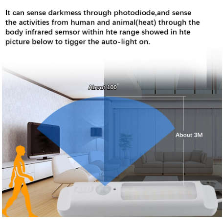 Auto Sensing LED Portable Light