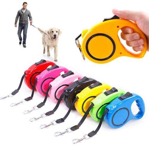 Handle 5M Automatic Extendable Dog Lead With Anti-Slip
