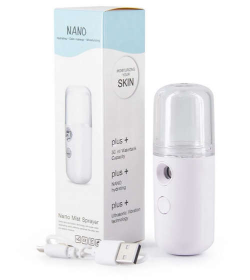 Mist Spray 30ML Cool USB Machine Nano Face Hydration Moisturizing Facial Sprayer