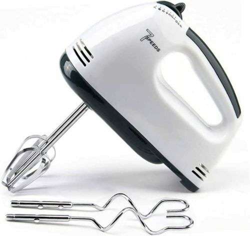 Scarlett Super Hand Mixer Easy To Hold With 7 Speed Adjustment
