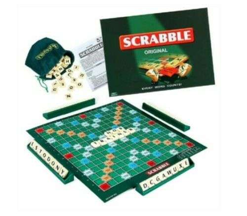 Scrabble Original Board Game Educational Family Fun Adult Kid Toy