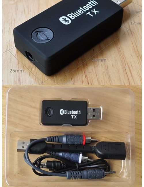 Wireless Bluetooth Audio Music Transmitter Adapter