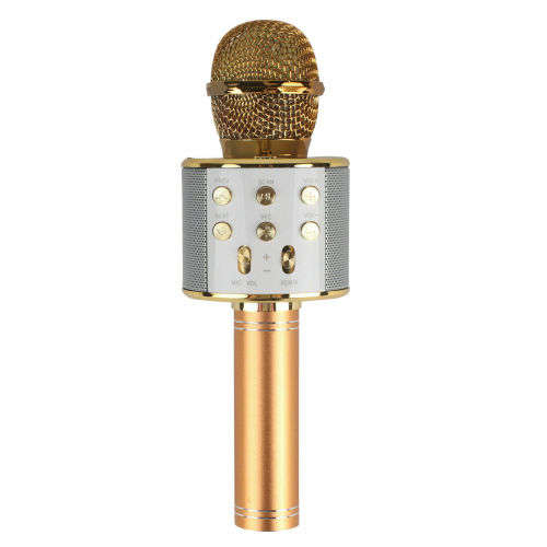 Wireless BT Karaoke Microphone USB Speaker Consender Handheld Microphone for KTV