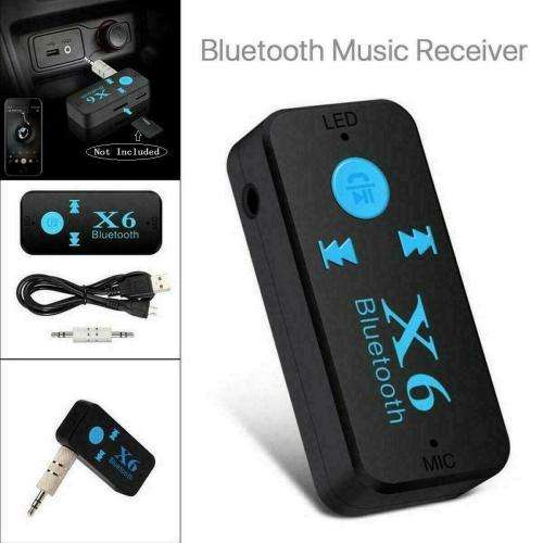 Bluetooth Music Audio Stereo Adapter Receiver for Car AUX Card player Hand Free