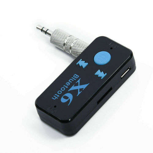 Bluetooth Music Audio Stereo Adapter Receiver for Car AUX Card player Hand Free