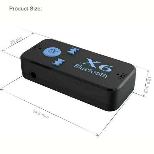 Bluetooth Music Audio Stereo Adapter Receiver for Car AUX Card player Hand Free