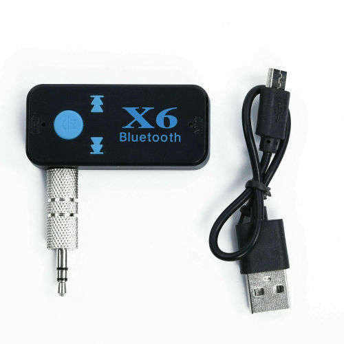 Bluetooth Music Audio Stereo Adapter Receiver for Car AUX Card player Hand Free