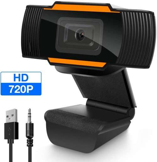 Webcam 720P Web Camera USB Plug Web Cam For PC YouTube Skype
