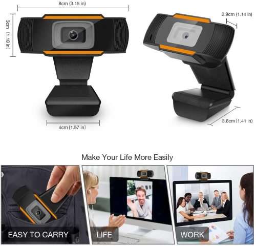 Webcam 720P Web Camera USB Plug Web Cam For PC YouTube Skype