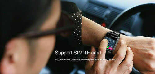 DZ09 Bluetooth Camera Smart Watch Fitness Sports Run