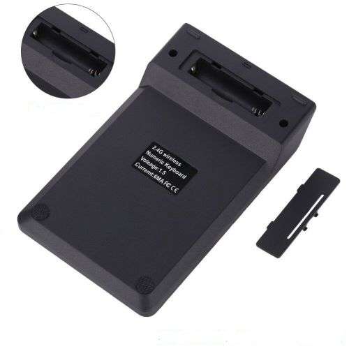 Wireless Numeric Keypad Cordless Number Keyboard Pad 18 Keys 2.4G
