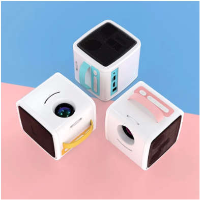 1080P HD Mini Projector Home LCD Portable Cinema Built-in Speaker