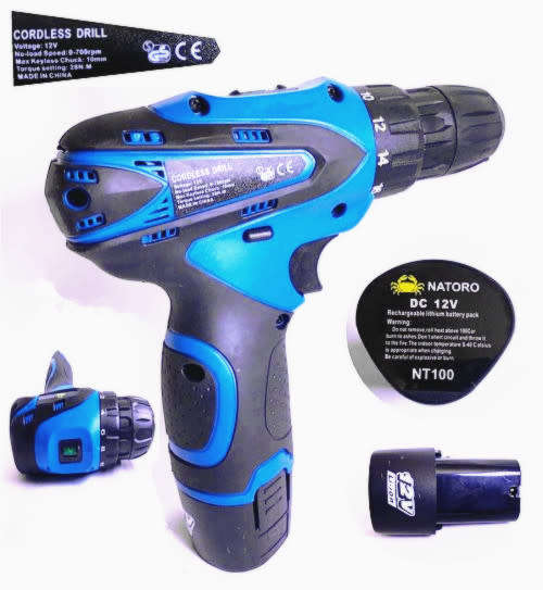 12v Professional Cordless Drill 1.5Ah