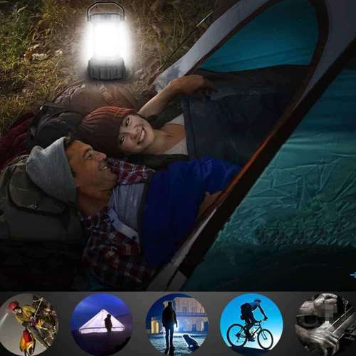 Multifunctional Searchlight With Tube Rechargeable Camping Light