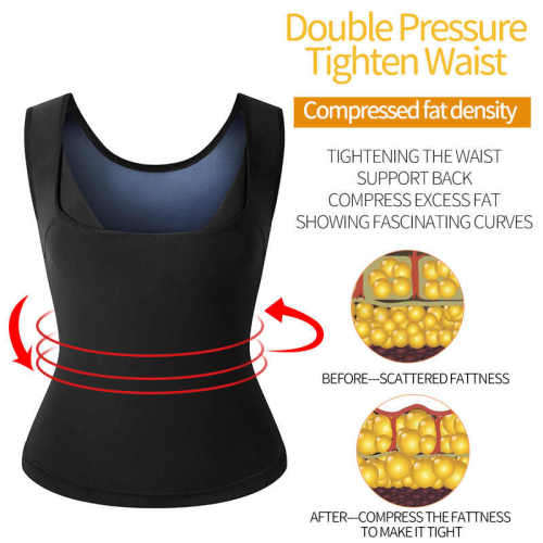 Women Sweat Sauna Waist Trainer Body Shaper Slimming Weight Loss Shapewear