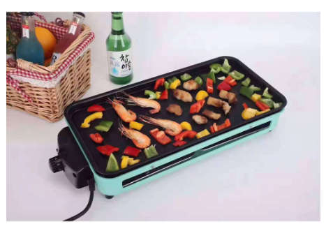 Electric BBQ Grill Double Purpose
