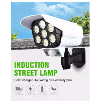 Solar Light Remote Control Fake Camera Sensor Street Lamp Wall Lamp Garden Lamp