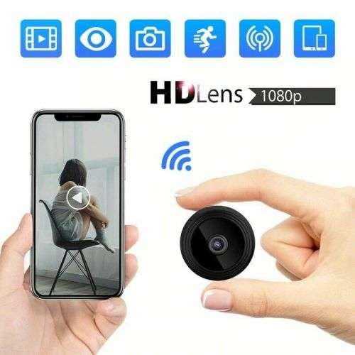 HD 1080P DVR Night Vision A9 MINI Camera Wireless Wifi IP Home Security