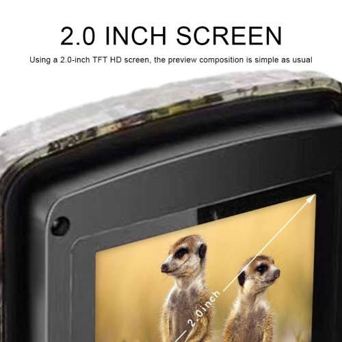 Trail Camera Forest Camera Tracing Game IP66 Night Vision Hunting Camera