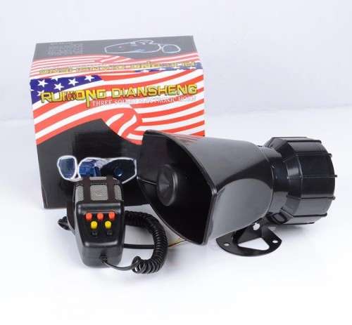 Sound Electronic Horn Car Alarm Siren Loudspeaker Horn