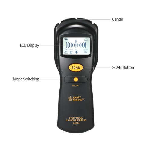 Metal Detector Wooden Metal Detector AC Detector