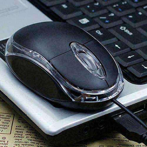 Universal Wired USB Optical Mouse For PC Laptop Computer Wheel Scroll