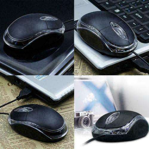 Universal Wired USB Optical Mouse For PC Laptop Computer Wheel Scroll