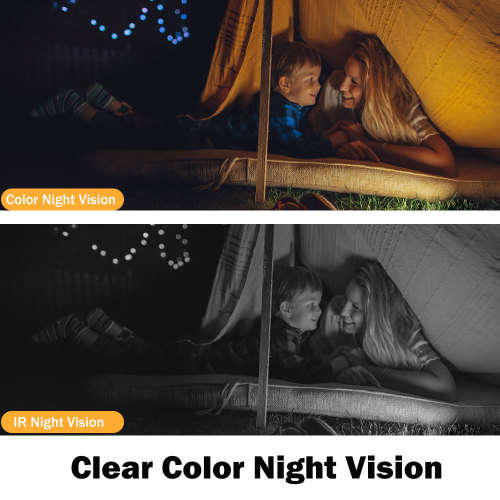 Low Power Consumption Camera Outdoor WiFi Home Security Camera With Solar Panel