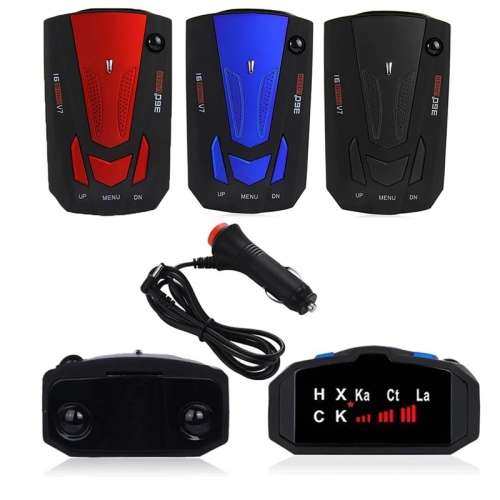 Radar Laser Detector Voice Alarm System Car Anti Radar Detector Alert Vehicle Anti Radar Warning