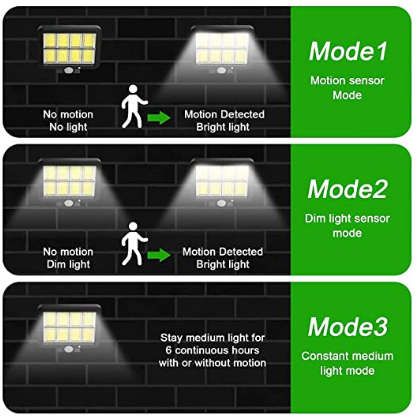Solar Light Motion Sensor Waterproof Outdoor Path Night Lighting Lamp 8 COB