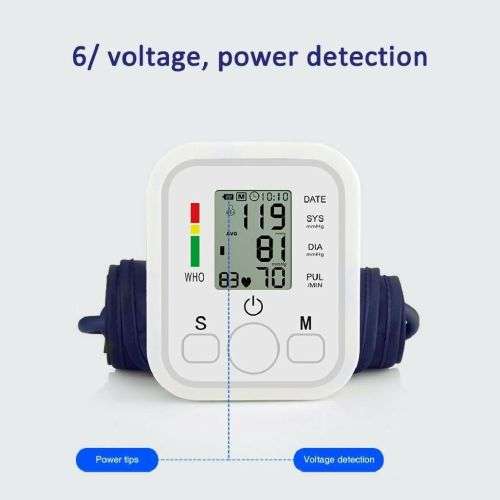 Digital Home Healthcare Upper Arm Electronic Blood Pressure Monitor