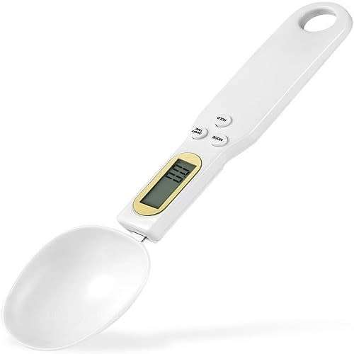 Electronic LCD Digital Spoon Weight Scale Gram Kitchen Spoon Scales