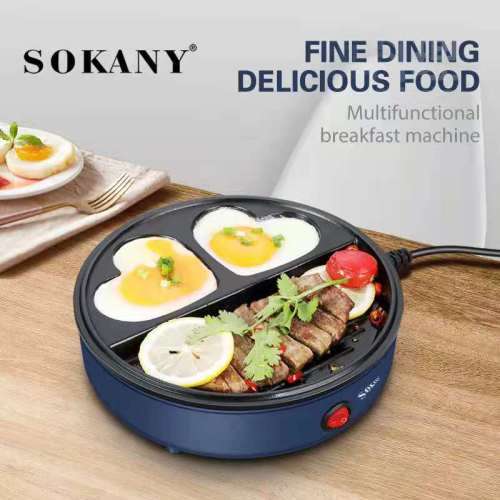 Home Sandwich Maker Barbecue Machine Omelette Pan 3 in 1 Electric grill