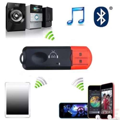 USB Bluetooth Receiving Wireless Audio Adapter Stereo With Microphone For USB Car MP3 Player Speaker